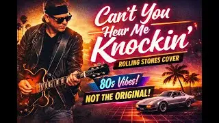Can't You Hear Me Knockin Cover | Rolling Stones Cover | Indie Music 80s Retro Pop