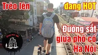 Đoạn đường sắt trên cao thời Pháp giữa Hà Nội