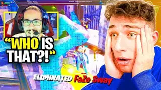 Reacting to Unknown controller player 5-0ing FAZESWAY for $100