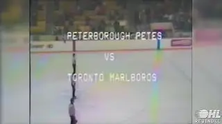 OHL Rewind - Wayback Wednesday: Toronto Marlboros @ Peterborough Petes  - January 2 1986