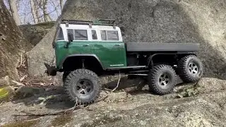 My CrossRC AT6 kit flexing