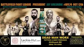 #SuperTeaser of my Interview with Battlefield Fight League President, Jay Golshani.