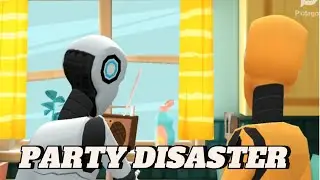 Cartier and Reiko's first animation skit - PARTY DISASTER!! 