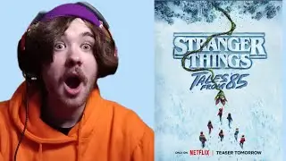 Stranger Things Tales From 85 - Snow Poster