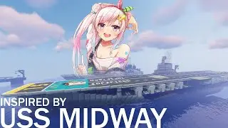 Minecraft | Build Airani Iofifteen as an Aircraft Carrier.