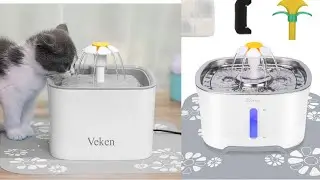 Automatic Cat Water Fountain For Pets Water , Automatic Pet Drinking Fountains