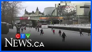 Rideau Canal Skateway is open for business