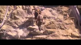 King solomons mines.  Quicksand scene.