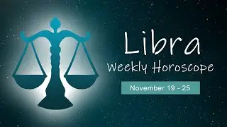 Libra Weekly Horoscope: November 19 to 25, 2023
