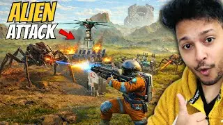 ALIEN ATTACK ON MY BASE 😱 | Intense Base Defense Gameplay