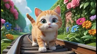 Subway Surfers El Pequeño Gato Se Coló en la Vía | Canciones Infantiles y Rimas para Niños