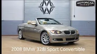 2008 BMW 328i Convertible E93 Cold Start and Walkaround.