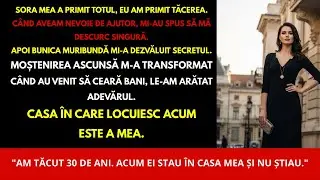 „Sora mea a primit totul — eu nimic. Adevărul a ieșit la iveală mult prea târziu”