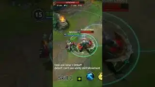 Singed league of legends wild rift ability showcase