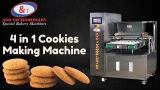 Cookies, Bean Biscuits & Wire Cutting 3 in 1 Machine
