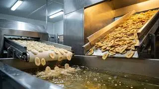Inside a High-Tech Banana Chips Factory | How Banana Chips Are Made?