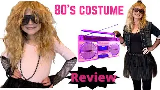 Watch us try on and review an 80s girl dress up costume! Amazon review. PLEASE LIKE AND SUBSCRIBE!