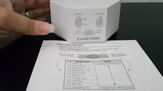 Adaptive Sound Technologies LectroFan High Fidelity White Noise Machine with 20 Unique Non-Looping