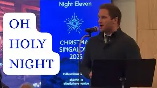 “Oh Holy Night” - Cedric Gegel Christmas Chandelier 2025