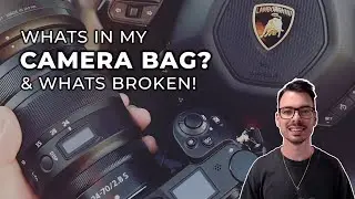 What's In My Camera Bag & How I Broke A $4000 Lens..