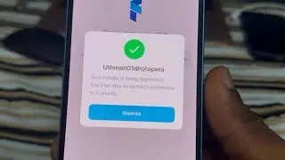 How to Create FIO Handle in Opera Wallet