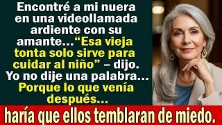 Encontré a mi nuera en una videollamada ardiente con su amante  Yo solo guardé silencio porque