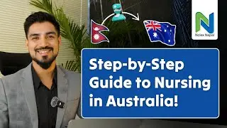 𝐒𝐭𝐞𝐩-𝐛𝐲-𝐒𝐭𝐞𝐩 𝐆𝐮𝐢𝐝𝐞 𝐭𝐨 𝐍𝐮𝐫𝐬𝐢𝐧𝐠 𝐢𝐧 𝐀𝐮𝐬𝐭𝐫𝐚𝐥𝐢𝐚! 🇦🇺✨