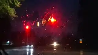 10/12/24 - Driving In A Thunderstorm In Waverly Township Near Bloomingdale, Michigan!