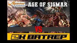 #8 AoS batrep! New GHB 2000pts Khorne vs Beasts of Chaos!