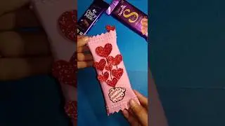 Happy Chocolate day 🍫 | Valentines day chocolate paper candy gift #shorts #ytshorts #chocolate #gift
