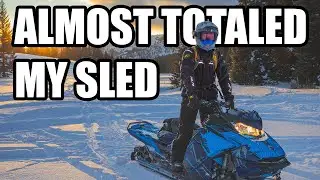 Climbs and Close Calls ║ West Yellowstone Snowmobiling 2024