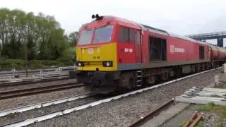 60 100 passes Swindon with Murco tank wagons