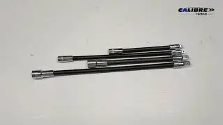 CA750001 CALIBRE 4pc Flexible Socket Extension Tools