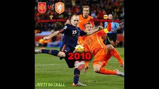 Iniesta goal vs Netherlands🤩#iniesta #worldcup #statue