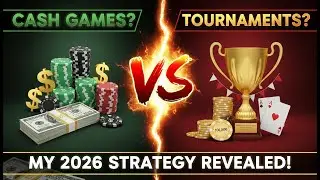 Турниры или кэш-игры? Моя стратегия на 2026 год раскрыта.