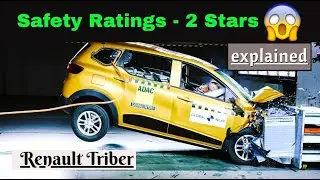 Global NCAP Rating Renault Triber 2024 | 2 Stars | Explained | Triber Crash Test