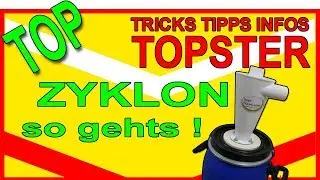 TOPSTER TOOLS: Anti Staub Zyklon -So funktionierts!