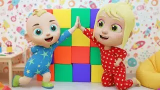 Mary Playing with Blocks Mary Nursery Rhymes