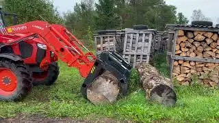 Heworitz Technics Hard root rake grapple KRH 2200