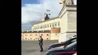 Unexpected Military Parade in Rome 🇮🇹 A Magical Moment in Italy #travelswithspirit #travelvlog2025