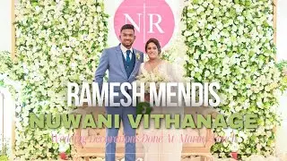 Ramesh Mendis & Nuwani Vithanage | Exquisite Sri Lankan Cricketer Ramesh Mendis Wedding Decor