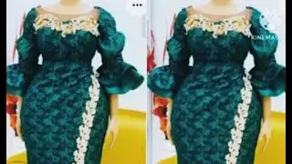 How to make a straight cut wrap dress with complex sleeves
