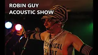 Robin Guy 'Live Up the Shitter'- solo acoustic show at home in Ealing, c2004