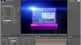 Tutorial After Effects - Monitores com Lens Flare - Pt 04 / 04