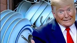 President trump fires the dishwashers