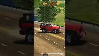 Mahindra Thar Jay Veeru song#🇳🇪🦁 Indian car simulator game 3d||new viral short video Android game