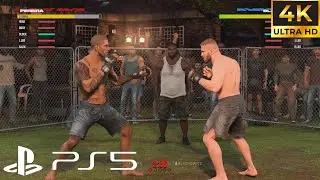4K UFC 5 PS5 GAMEPLAY