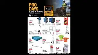 Northern Tool Pro Days Deals