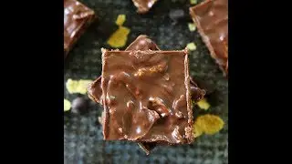 Crunchy No Bake Peanut Butter Bars