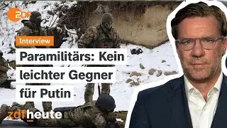 Pro-Ukrainische Paramilit&auml;rs: Gefahr f&uuml;r Putin? | ZDFheute Live